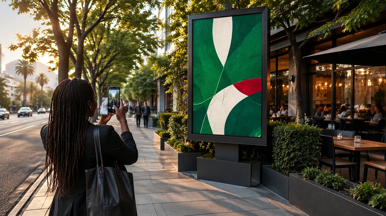 Concept field-verification photograph in a HEINEKEN Beverages-inspired campaign context